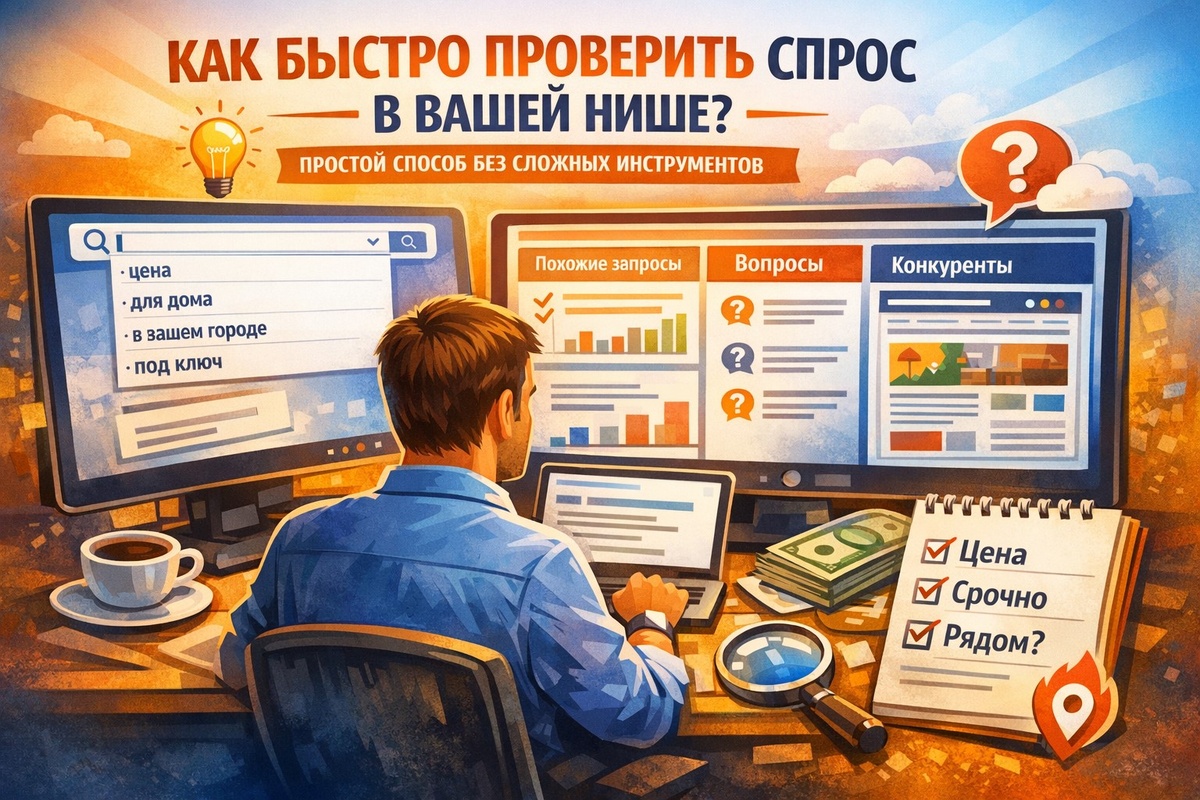 Как быстро проверить спрос в вашей нише: простой способ без сложных инструментов 