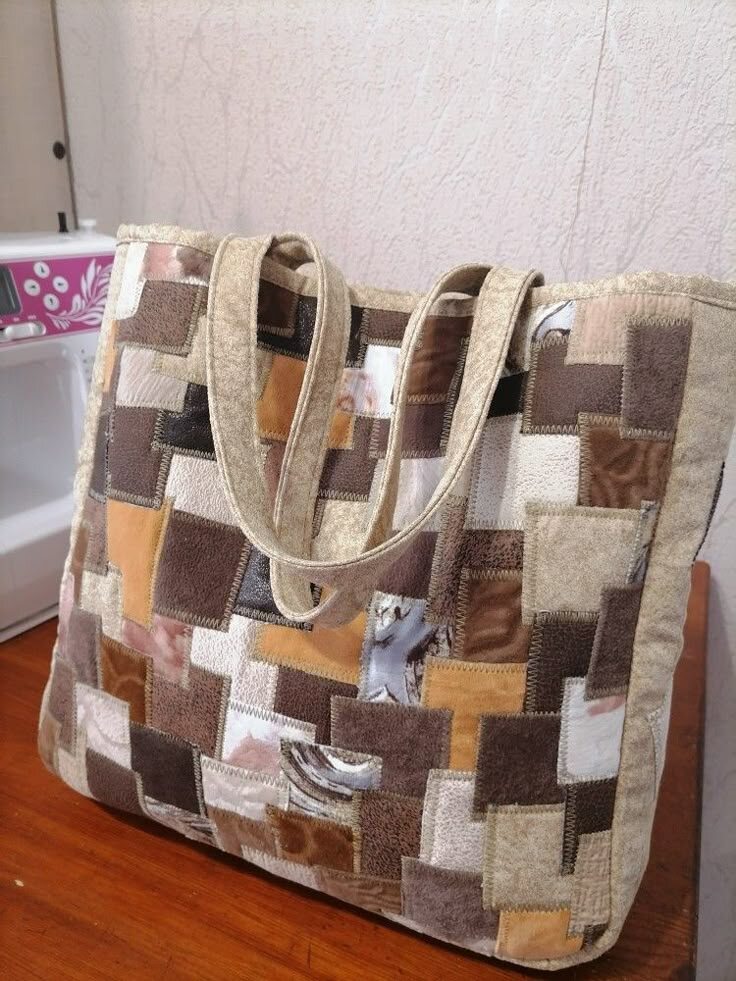 Здесь собирали зигзагом.