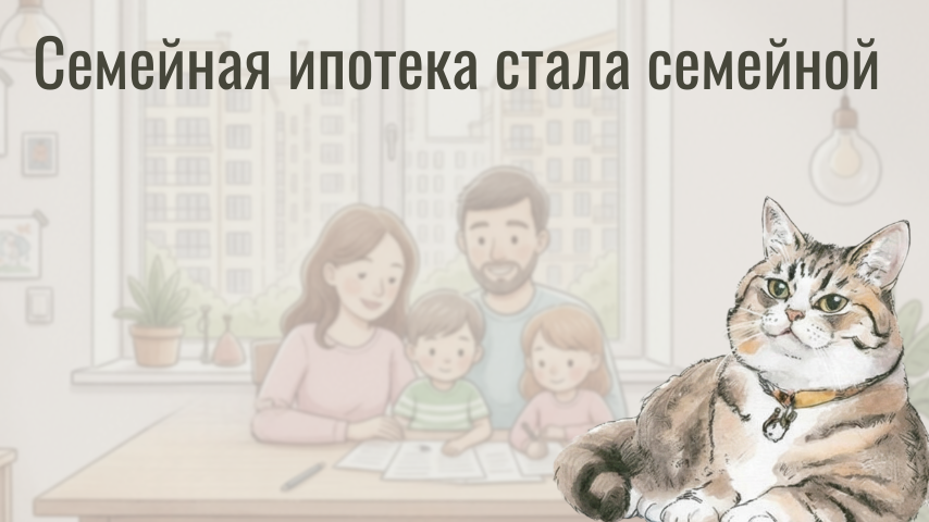Развод не удвоит количество ипотек