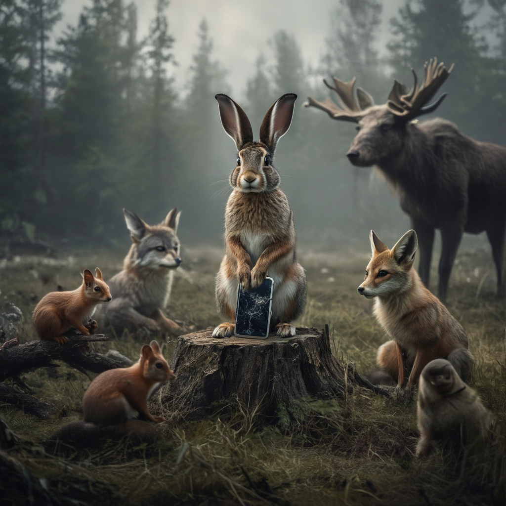 ВЕЛИКИЙ ЛЕСНОЙ ЦЕЛИБАТ, или Как Зайчихи Объявили Сухой Закон на Любовь Часть Вторая.