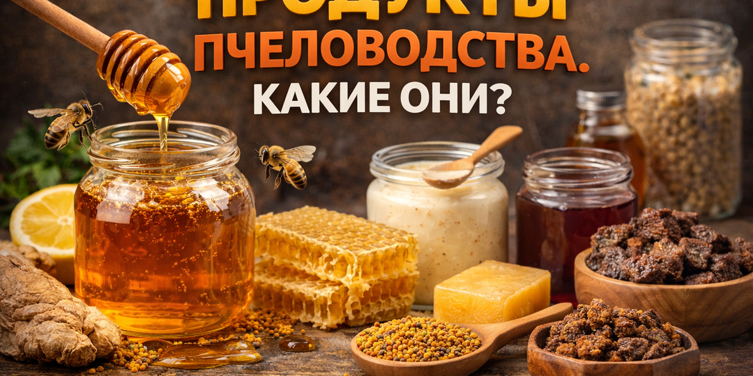 Продукты пчеловодства: какие они на самом деле и что мы часто о них не понимаем