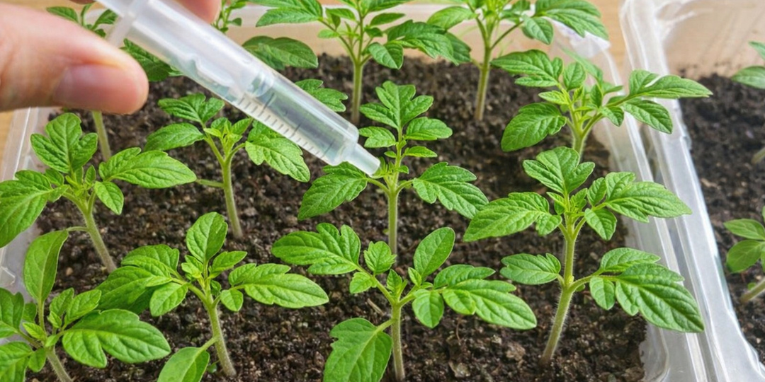 Пара капель и РАССАДА ТОМАТОВ будет ТОЛСТЫМ КРЕПЫШОМ! Жирная крепкая здоровая рассада