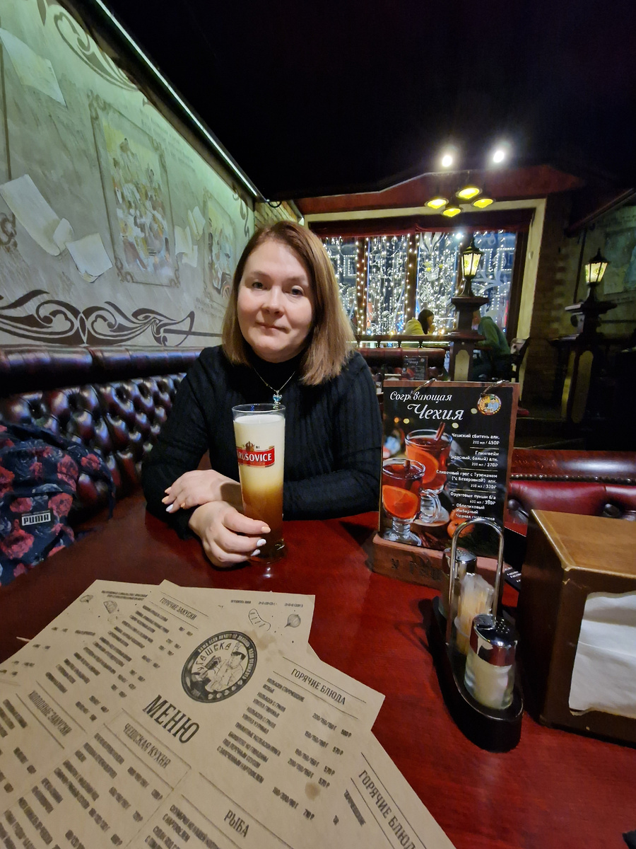 а моих фото что-то мало с едой, вот в ресторане чешском в Калининграде