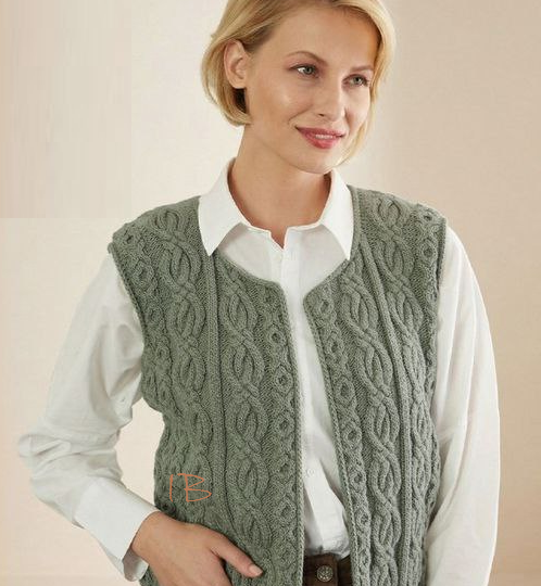 Жилет за 2 дня: готовые расчёты на 5 размеров - от V-выреза до идеальной проймы | Вязание идеи для вдохновения