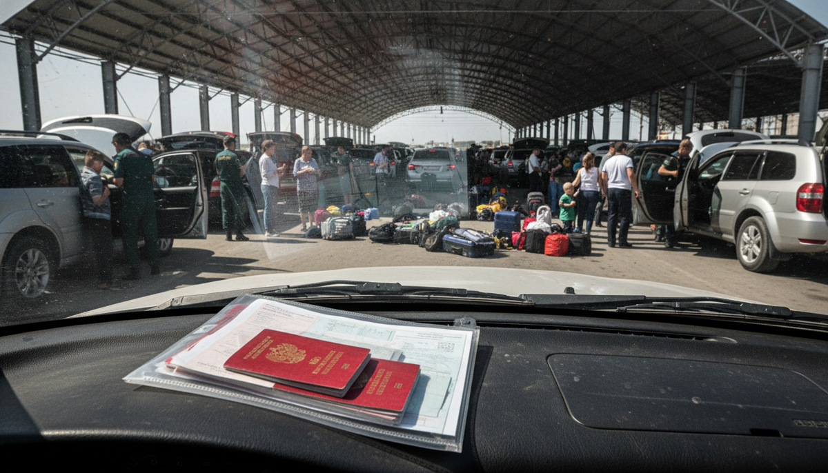 Проверка документов занимает секунды, если подготовить их заранее, а не искать в бардачке.