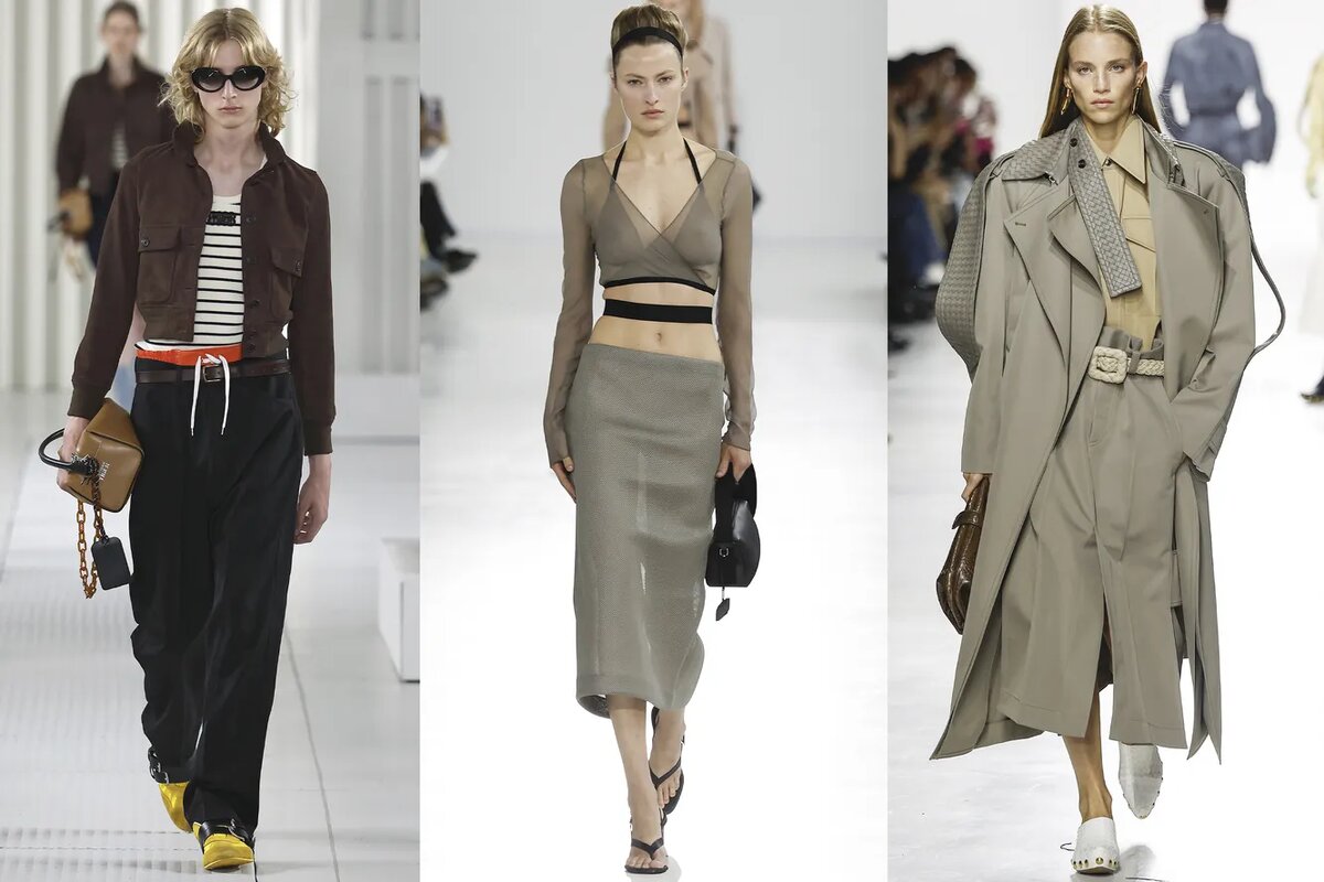 Onitsuka Tiger, Max Mara, Bottega Veneta весна-лето 2026. Недели моды в Милане. Legion-Media