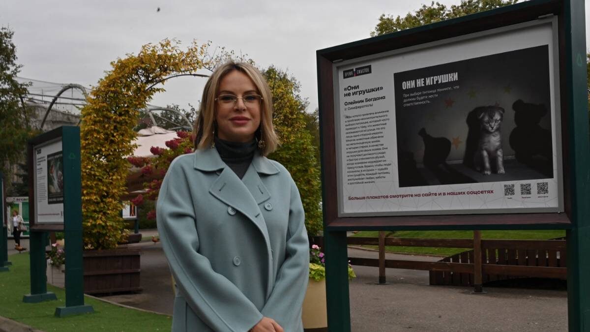    Генеральный директор Московского зоопарка Светлана Акулова подчеркивает, что миссией одного из крупнейших зоосадов всего мира становится экологическое просвещение и сохранение редких видов / Фото: Александр Кочубей / Вечерняя Москва