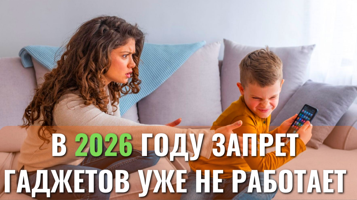 В 2026 году запрет гаджетов