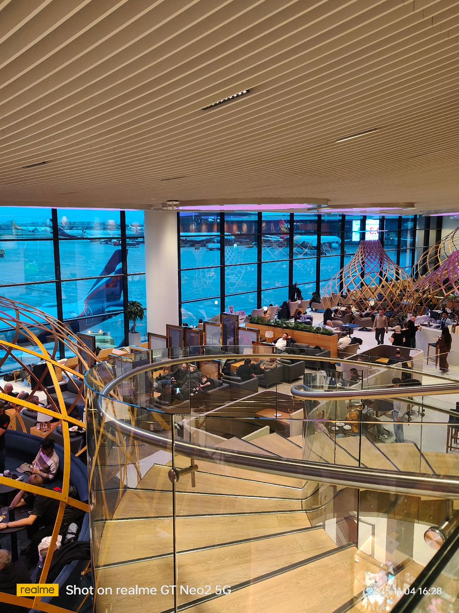 Зал Рублев, Шереметьево. Фото автора.