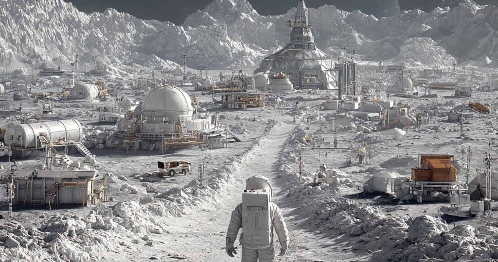 Илон Маск собирается за 10 лет создать город на Луне вместо Марса