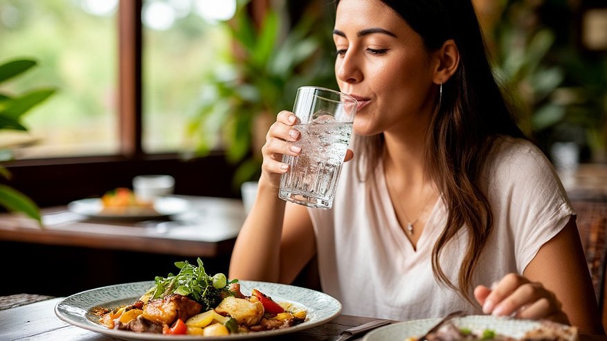 Раз и навсегда: можно ли пить воду во время еды? Диетолог разбирает миф, который вредит вашему здоровью
