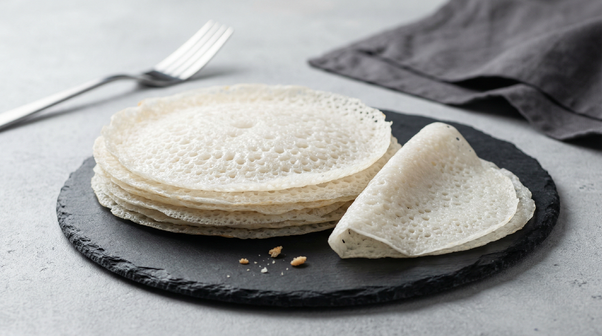 Блины из рисовой муки без сахара