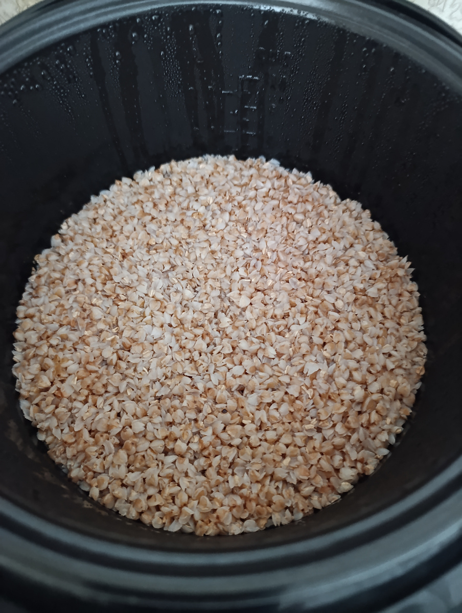 Фото автора. Гречка в мультиварке