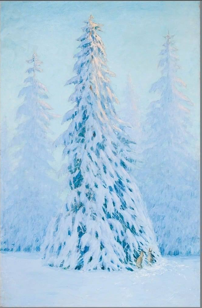 Игорь Грабарь. «Зима». 1954