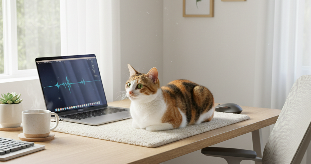 Удаленка с котом: как спасти зрение питомца от излучения мониторов