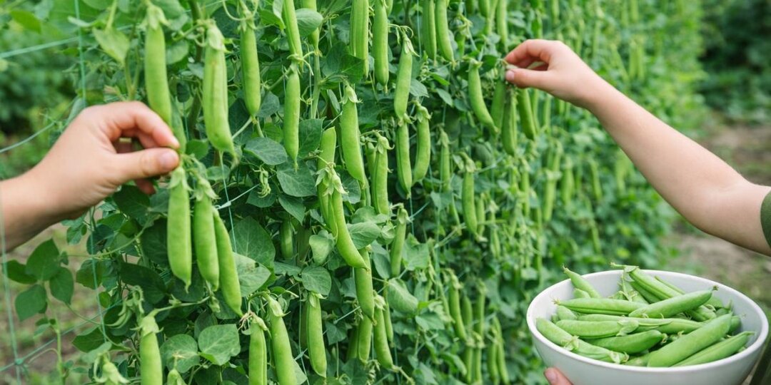 Дети едят прямо с грядки и просят добавки: секрет посадки гороха скрыт в одной детали