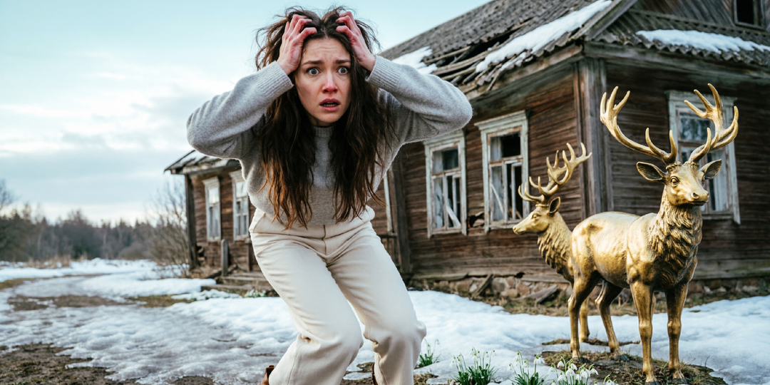 Муж привёз к развалюхе в деревне: продала добрачную квартиру - живи теперь здесь