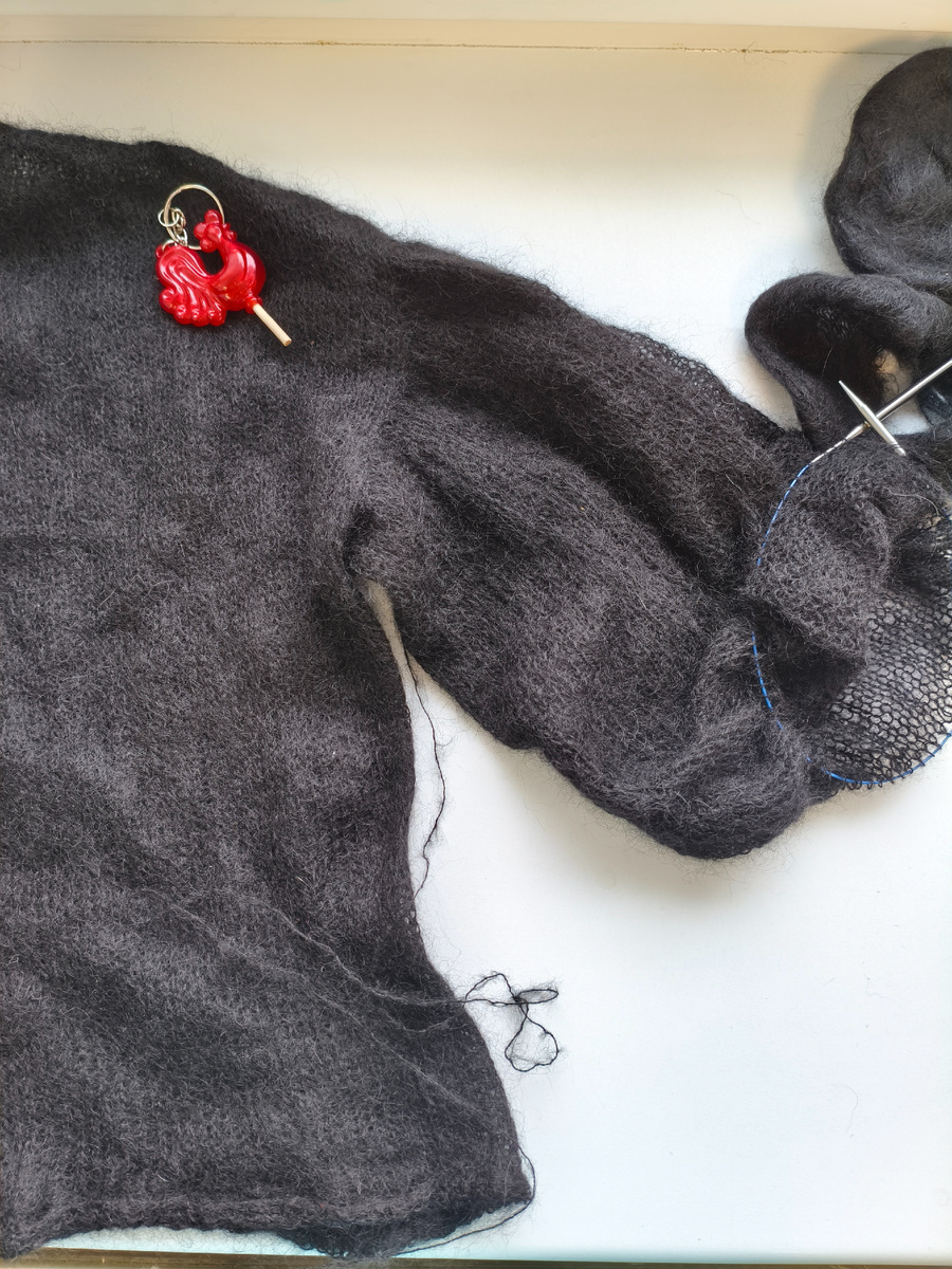 Рукав продвигается!