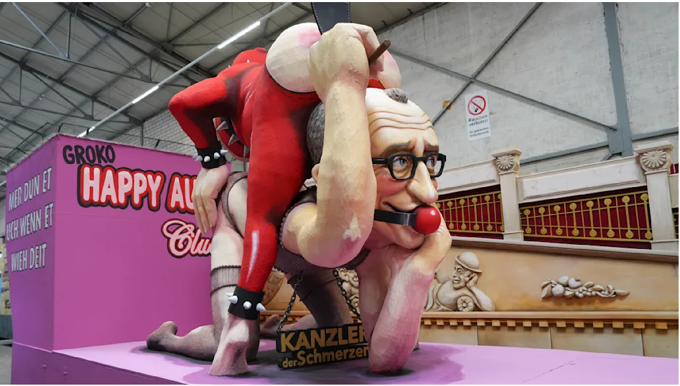 Больно! Канцлера Фридриха Мерца высмеяли на карнавале