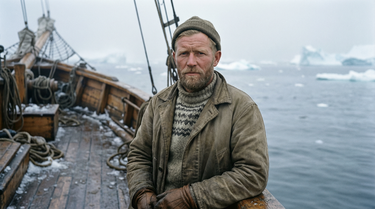 Людвиг Альбертсен, историческая фото реконструкция