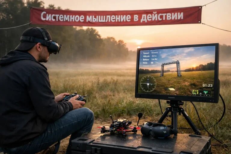    Обучение FPV как навык системного мышления "Обученик"