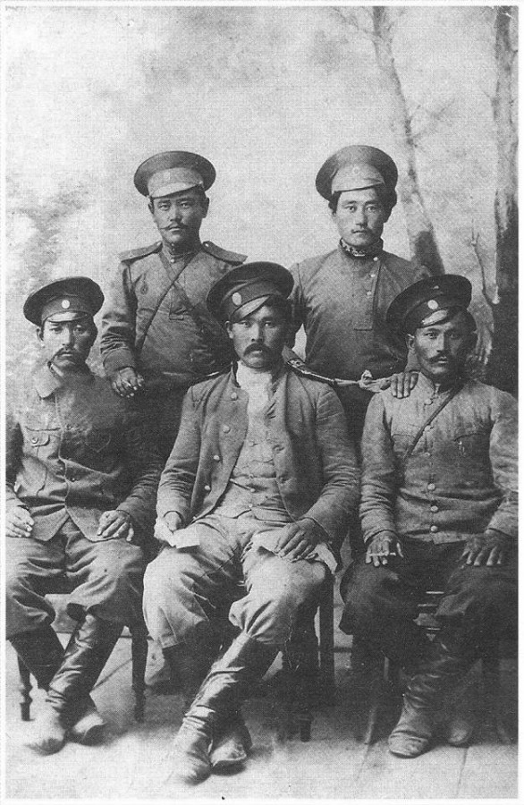 Донские казаки-калмыки, начало XX века.