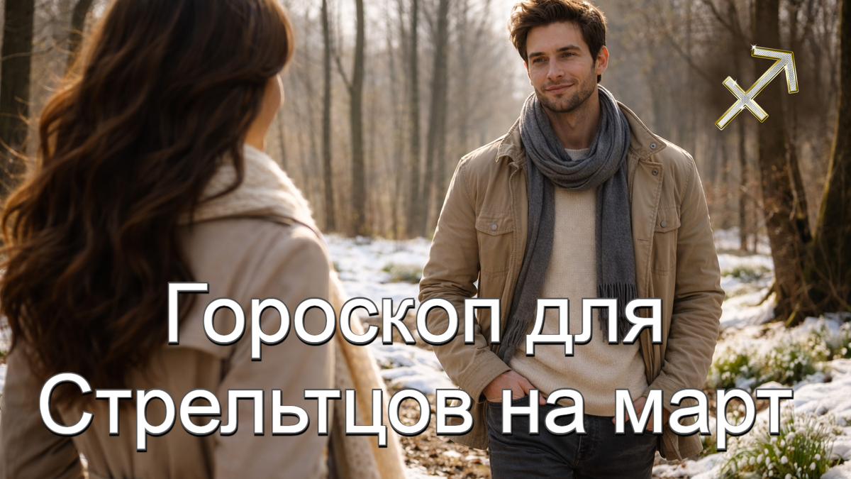 Гороскоп для мужчин Стрельцов и женщин Стрельцов на март
