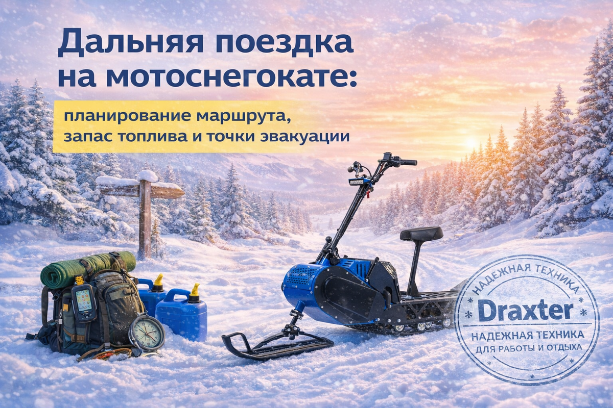 Мотоснегокат Draxter, Станкопромгрупп