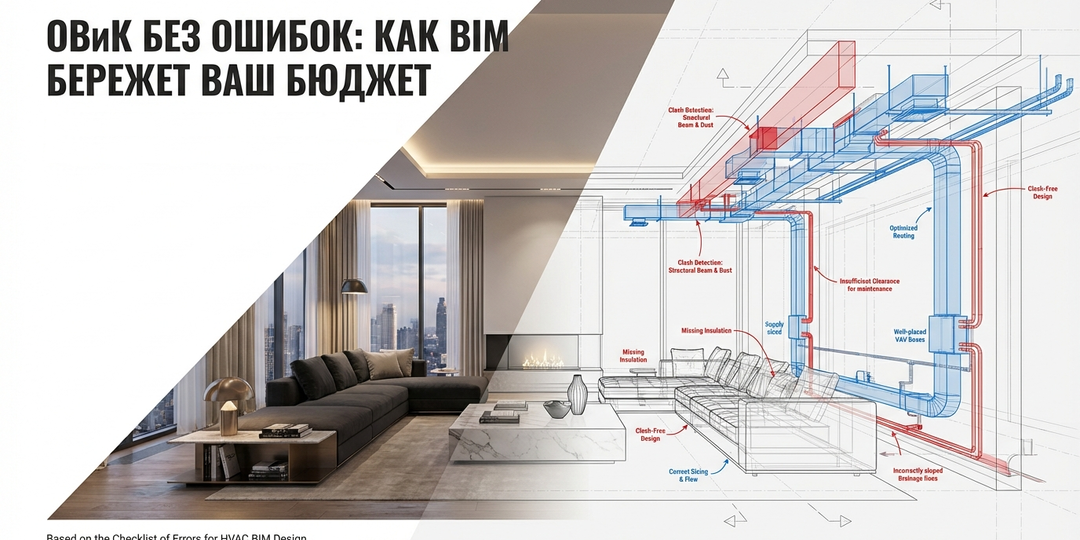 BIM-проект ОВиК: почему «дорогой» чертеж экономит миллионы, а «дешевый» — разоряет