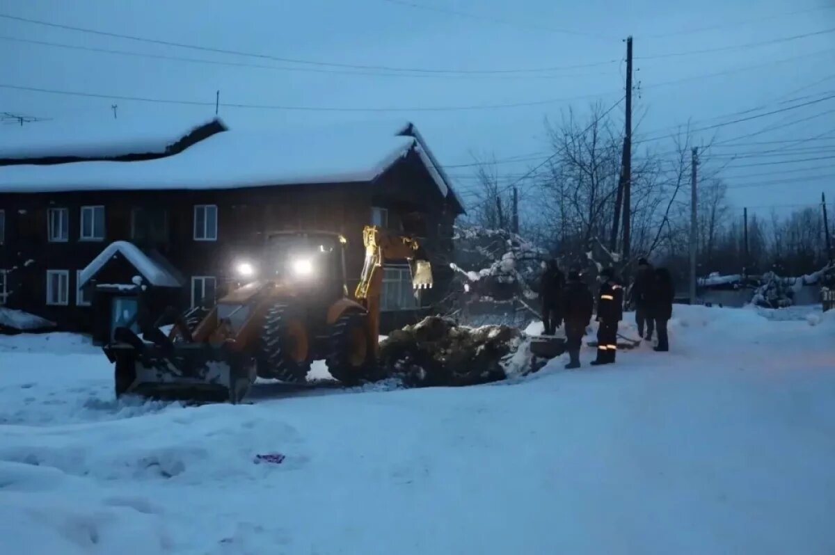    В Бодайбо отопление вернули в 40 домов