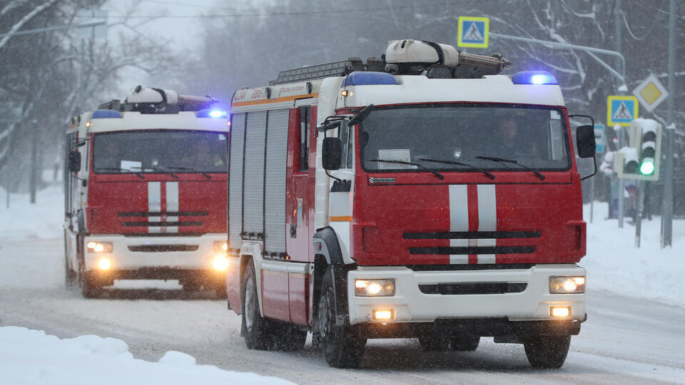     Здание колледжа загорелось после атаки БПЛА в Тамбовской области ИЗВЕСТИЯ/Эдуард Корниенко