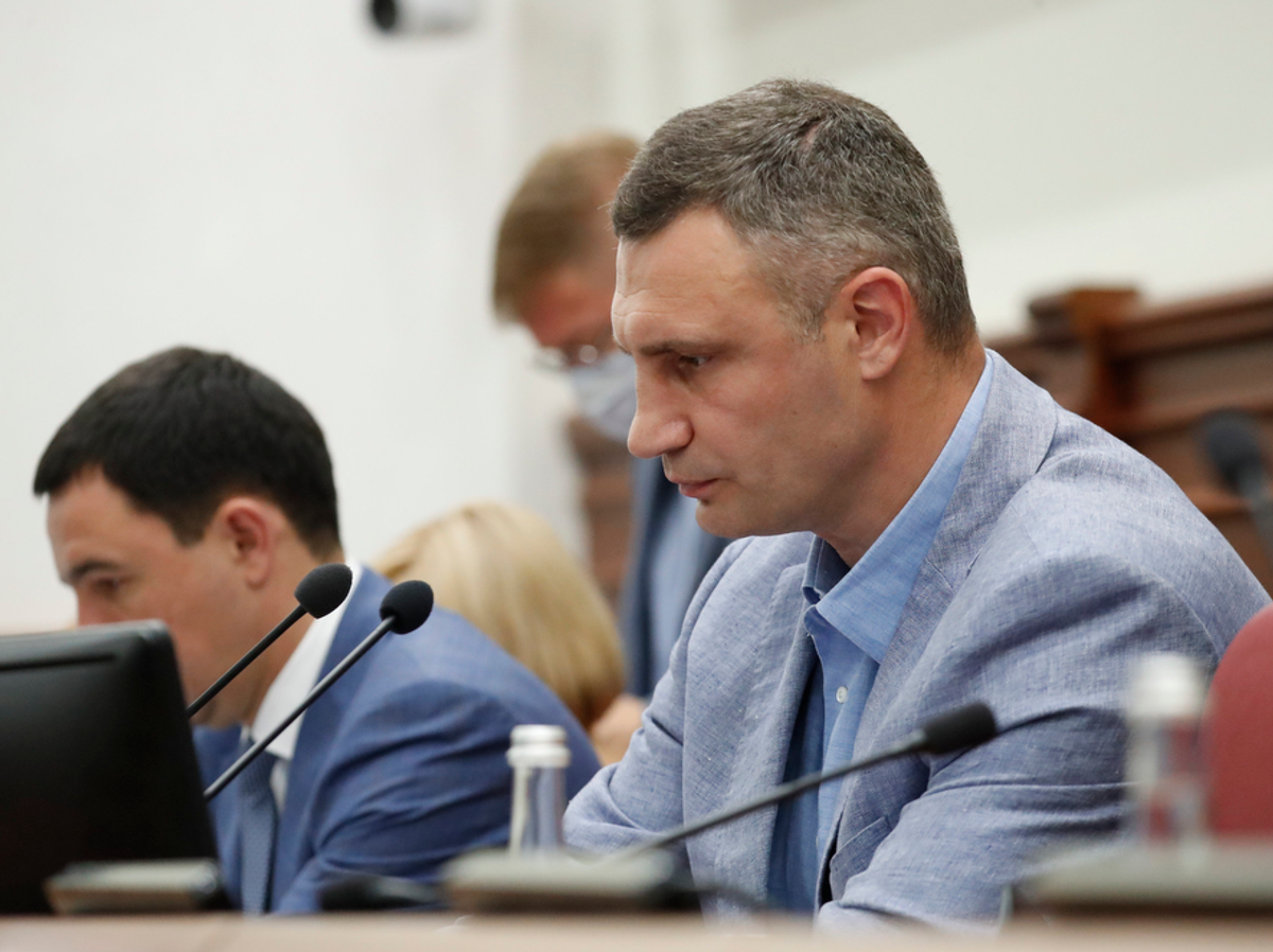    Мэр Киева Виталий Кличко на заседании Киевского городского совета | © Фото : Киевский городской совет
