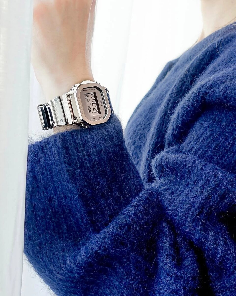 Одна из последних новинок Casio — G-Shock GM-5600YM-8A8 2025 года. Стиль, история, олдскульный корпус и дизайн сохранены