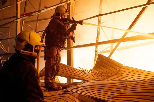    Фото: Press service of the State Emergency Service of Ukraine / Handout / Reuters