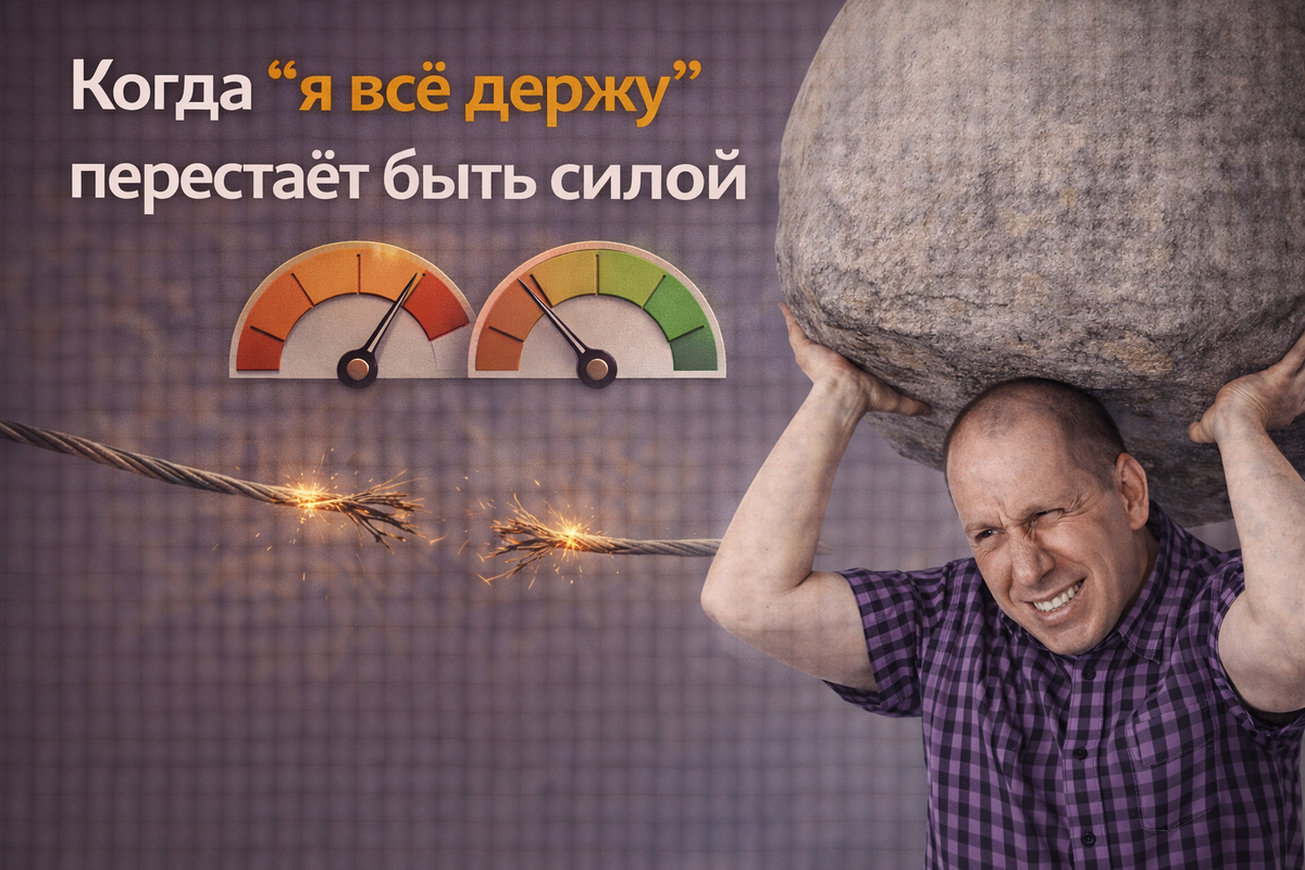 Когда “я всё держу” перестаёт быть силой
