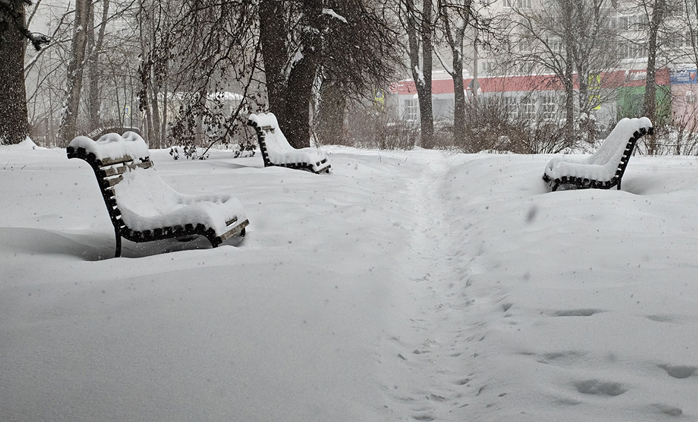 Погода в Твери 12 февраля. Снега больше, давление меньше, температура выше