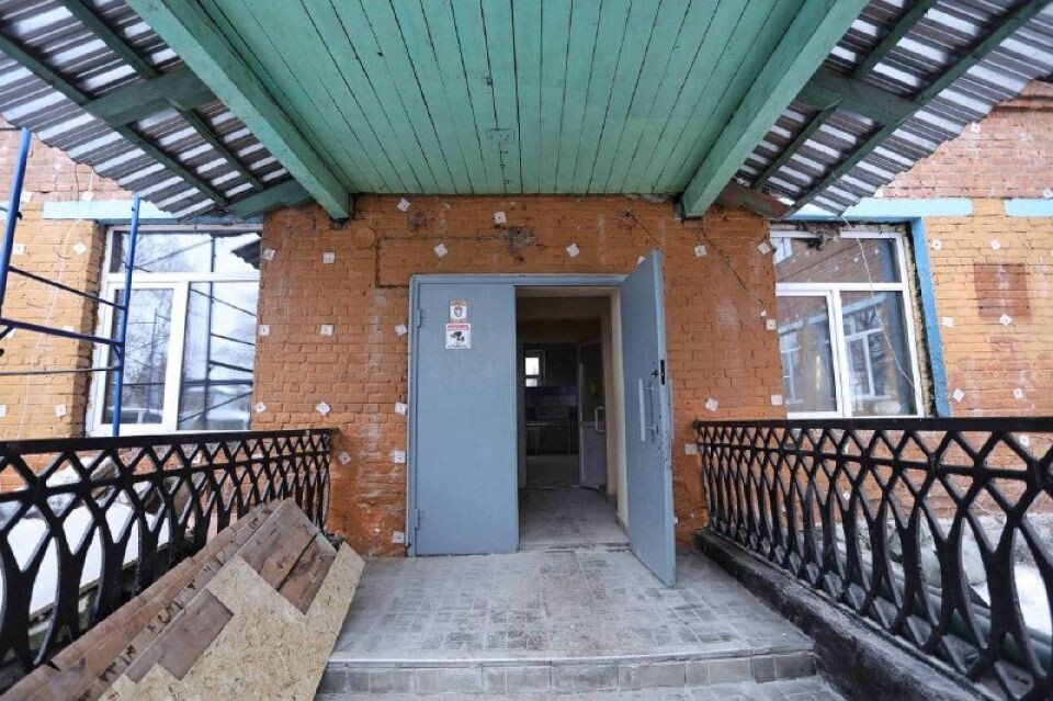    Капремонт Майминской школы №2. Источник: t.me/turchak_andrey