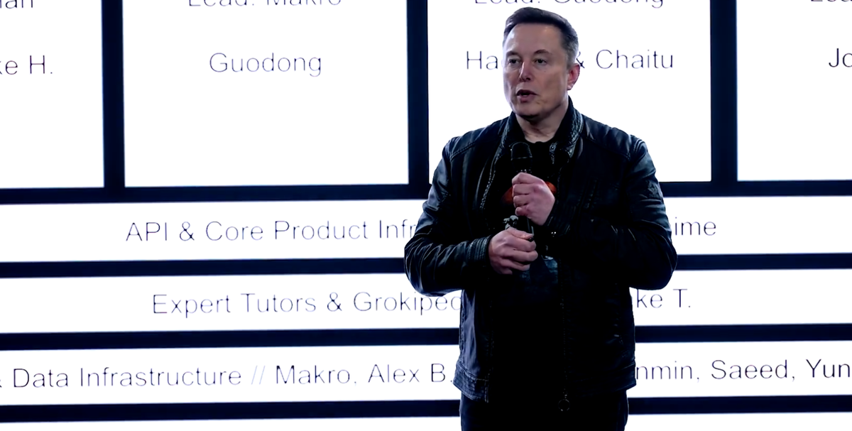 Кадр из видео xAI  📷
