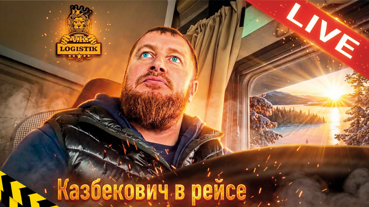 Вадим Казбекович Цагараев - VK LOGISTIK в рейсе