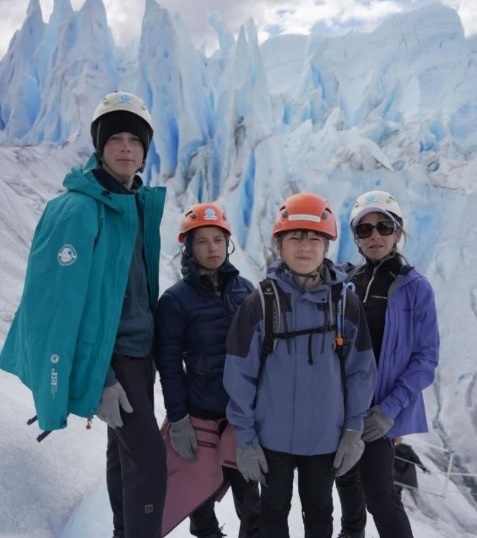    Юлия Барановская с детьми на отдыхе