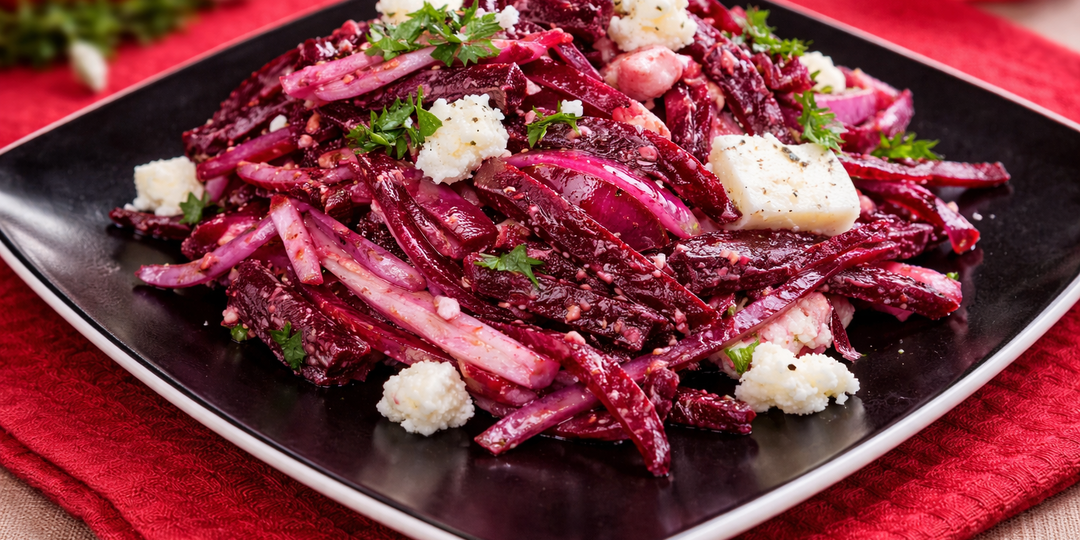 Простой салат из свёклы из доступных продуктов на каждый день. Базовый рецепт и вариант с добавками