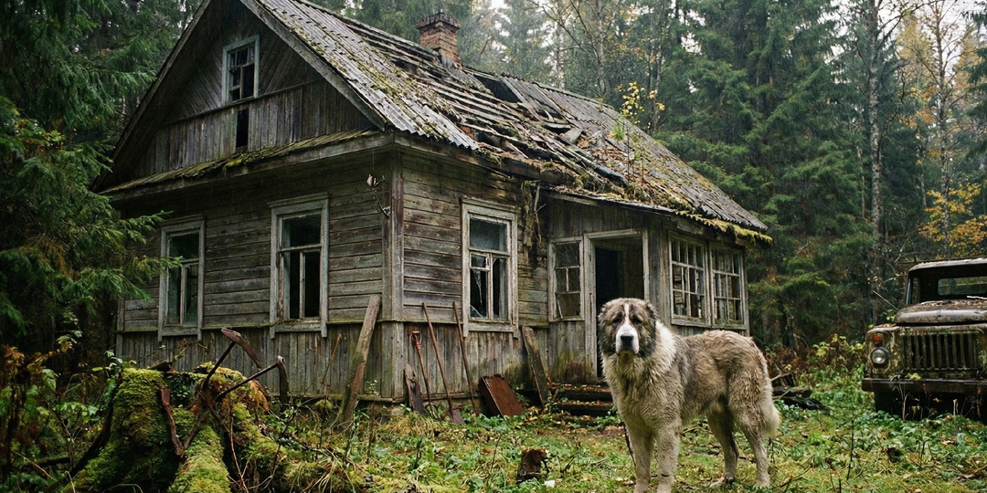 ЗАБРОШЕННЫЙ ДОМ ЛЕСНИКА...