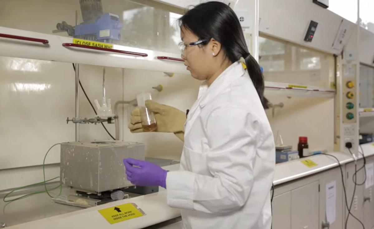 Реакция, протекающая при низких температурах