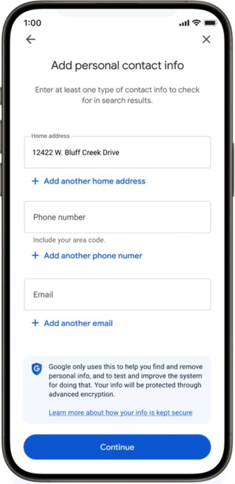    Google «прокачала» свой сервис для удаления личных данных из поисковика