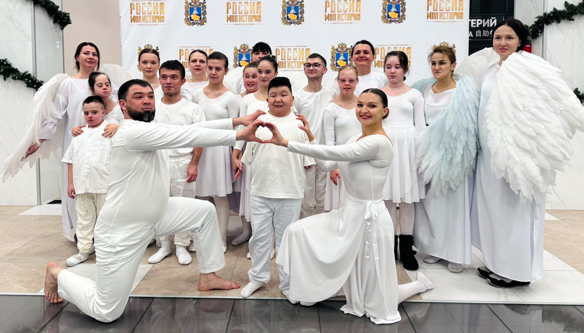 Ансамбль «В ритме танца» на фестивале «Зимняя мелодия»