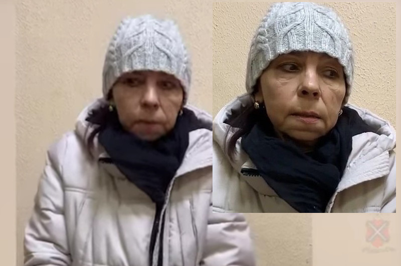    Задержанная женщина-курьер даёт признательные показания (фото: пресс-служба ГУ МВД по Волгоградской области)