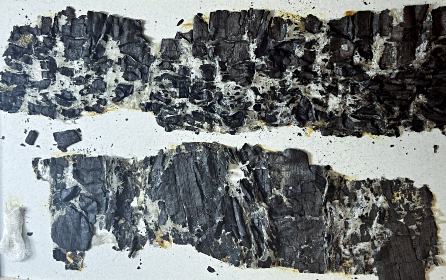 При банальном развертывании рукописей, они рассыпаются в труху. Источник фото: University of Kentucky