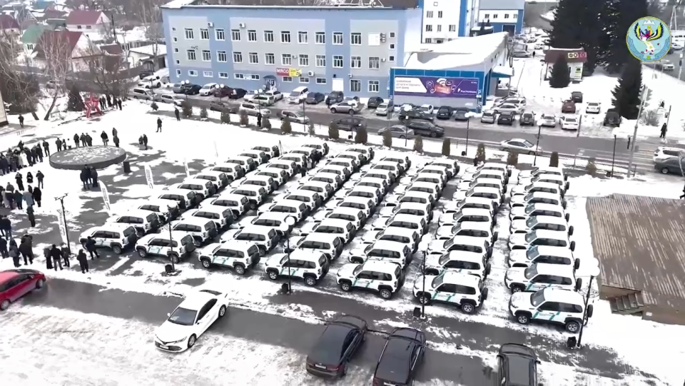    Новые автомобили для сельских поселений Республики Алтай. Источник: t.me/turchak_andrey