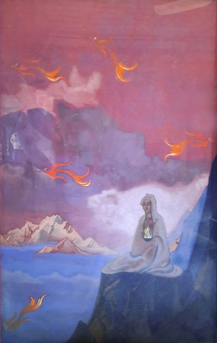 Н.К. Рерих Мысли огненные. 1934