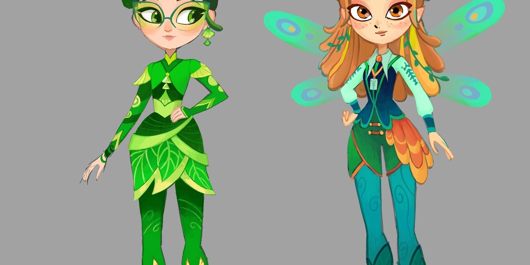 Концепт-арт образа помощницы Дубомира